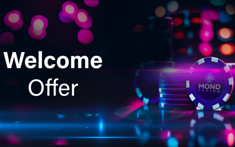 Activa el bono de bienvenida al registrarte en Mond Casino España.