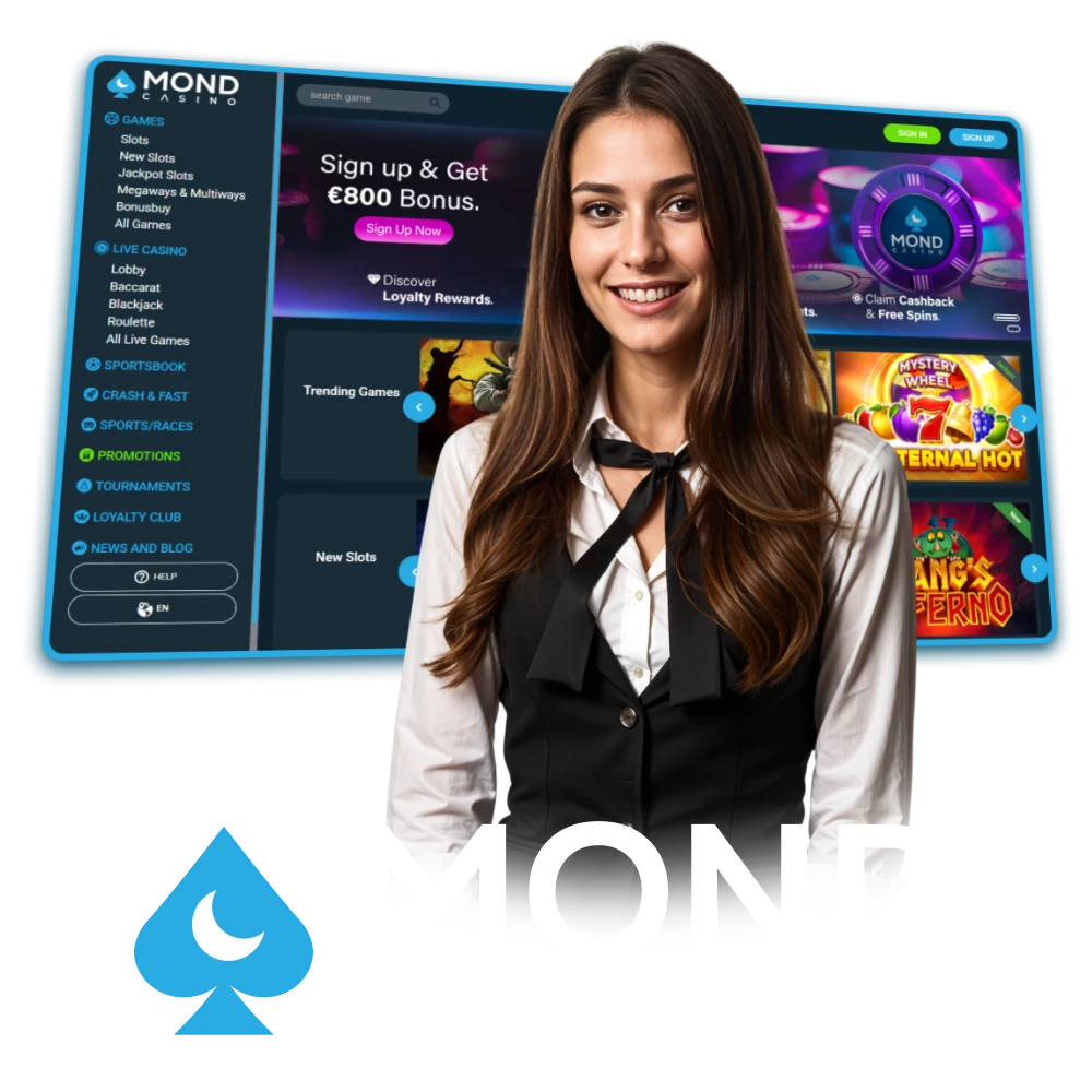 Descubre los mejores juegos de casino en línea en Mond Casino España.