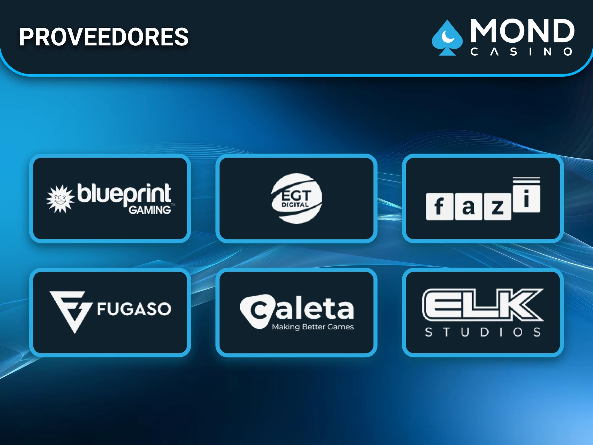 Proveedores reconocidos ofrecen Megaways y Multiways en Mond Casino España.